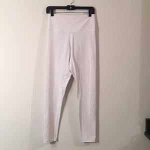 White pink size medium leggings